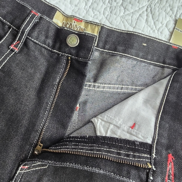 Exco Boys Vintage Y2K Embroidered Bulldog Jeans - Picture 9 of 16